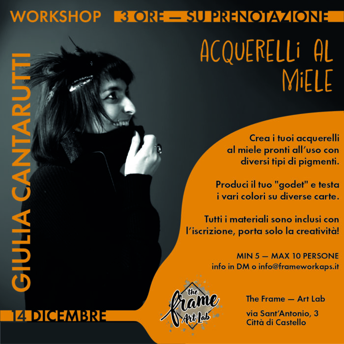 Workshop Acquerelli al miele