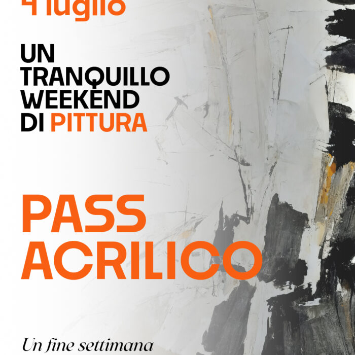 Un tranquillo WeekEnd di Pittura! Acrilico