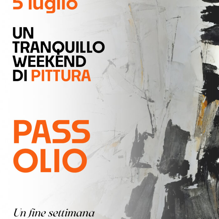 Un tranquillo WeekEnd di Pittura! Olio